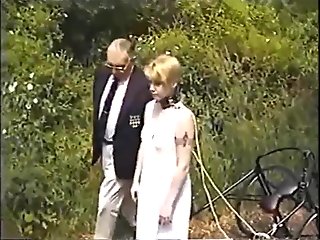 Vintage retro inquisition, vintage bondage movie